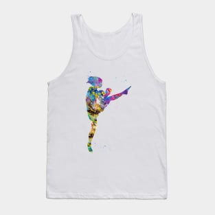 Woman kickboxer Tank Top